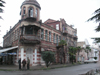 Abkhazia - Sukhumi: street corner - photo by A.Kilroy