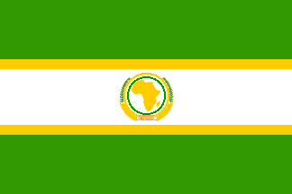 African Union / Unio Africana / Union Africaine / AU - flag