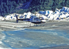 Alaska - Glacier Bay NP: helicopter - Eurocopter AS350 A-star on the ice - Northstar Trekking LLC - photo by A.Walkinshaw