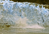 Alaska - Glacier Bay NP: caving glacier - photo by A.Walkinshaw