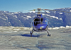 Alaska - Glacier Bay NP: helicopter - Eurocopter AS350 A-star - photo by A.Walkinshaw