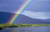 Brooks range, Alaska: rainbow on the Kobuk river - photo by E.Petitalot