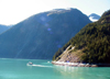 Alaska's Inside Passage - Tracy Arm Fjord: small boat (photo by Robert Ziff)
