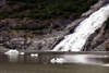 Alaska - Juneau: observing a 1000 foot waterfall (photo by Robert Ziff)