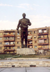 Albania / Shqiperia - Shkodr/ Shkoder / Shkodra: the 'new man' of once Socialist Albania - photo by M.Torres