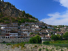 Berat, Albania: the town, the mountain and the river Osum - UNESCO World Heritage site - photo by J.Kaman