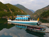Fierz - Puk, Shkodr county, Albania: ferry and the Drin river valley - photo by J.Kaman