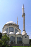 Albania / Shqiperia - Shkodr/ Shkoder / Shkodra: Sheik Zamil Abdullah Al-Zamil Mosque - photo by J.Kaman