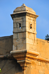Oran, Algeria / Algrie: guerite - Chateau Neuf Spanish fortress - Rue Commandant Ferradj - photo by M.Torres |  guerite - Chateau Neuf - Rue Commandant Ferradj, ex Capitaine Vales