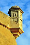 Oran, Algeria / Algrie: guerite and sky - Chateau Neuf Spanish fortress - Rue Commandant Ferradj - photo by M.Torres |  guerite et ciel - Chateau Neuf - Rue Commandant Ferradj, ex Capitaine Vales