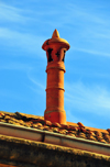 Algeria / Algrie - Bejaia / Bougie / Bgayet - Kabylie: clay chimney - upper kasbah | chemine en argile - haute Casbah - photo by M.Torres