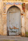 Algeria / Algrie - Bejaia / Bougie / Bgayet - Kabylie: old decorated entrance - kasbah | entre avec vieux dcoration - casbah - photo by M.Torres