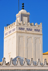 Algiers / Alger - Algeria: minaret of the Grand Mosque - Djama Kebir | minaret de la grande mosque - Djema El Kebir - photo by M.Torres