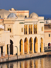 Algiers / Alger - Algeria: Admiralty Palace and Admiralty basin | Darse de l'Amiraut - Palais de l'Amiraut - photo by M.Torres