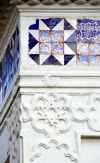 Alger - Algrie: carreaux et l'toile de David a la grande mosque - Djema El Kebir - photo par M.Torres