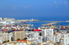 Alger - Algrie: partie sud de la ville et le port - vue panoramique - photo par M.Torres