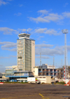 Algiers / Alger - Algeria: Houari Bouemedienne International Airport - control tower (IATA: ALG, ICAO: DAAG) | aroport Houari Boumedienne, ex-Maison-Blanche - la tour de contrle - photo by M.Torres