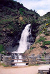 Andorra - El Vilar: waterfall - Cascada - Pyrenees - photo by M.Torres