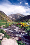 Andorra - Coma de Ransol: stream and valley - Pyrenees - photo by M.Torres