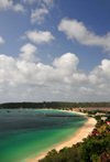 Sandy Ground, Anguilla: the town, Road Bay and Road Salt Pond - photo by M.Torres
