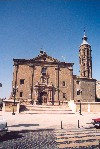 Aragon - Zaragoza: Church of San Juan de los Panetes - Plaza de Cesar Augusto (photo by M.Torres)