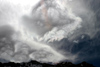 Argentina - Aconcagua Provincial Park - Andes / Parque Provincial Aconcagua (Mendoza): orogenic convective clouds (photo by N.Cabana)