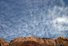 Argentina - Aconcagua Provincial Park - Andes / Parque Provincial Aconcagua (Mendoza): sky and scarp (photo by N.Cabana)