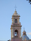Argentina - Salta - The Cathedral - bell tower - images of South America by M.Bergsma