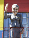Argentina - Buenos Aires - Evita in La Boca - images of South America by M.Bergsma