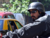 Argentina - Buenos Aires:  biker - Local Hell's Angel, Palermo - photo by M.Bergsma