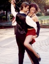 Argentina - Buenos Aires: street tango - dance (photo by C.Abalo)