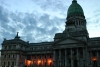 Argentina - Buenos Aires: the Congress - dusk / Palacio del Congreso (photo by N.Cabana)