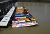 Argentina - Buenos Aires: Puerto Madero - preparing a boat race - carrera (photo by N.Cabana)