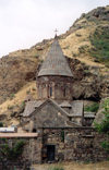 Armenia - Geghardavank / Geghard (Kotayk province) : the monastery of the spear, or of the cave cave, Ayrivank - Unesco world heritage site (photo by M.Torres)