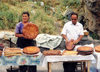 Armenia - Gueghardavank, Kotayk province: delicatessen - Gata - Armenian sweet bread with the word 'Geghard' (photo by M.Torres)