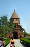 Armenia - Echmiatzin, Armavir province: Shoghakat church - temple of the martyr Mariane - photo by S.Hovakimyan