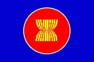 ASEAN / Association of South-East Asian Nations - flag of rice