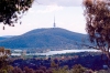 Australia - Canberra / Camberra (ACT): Telstra tower - Lake Burley Griffith - photo by Miguel Torres