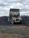 Australia - Balir Athol Mine (Queensland): giant truck - photo by Luca Dal Bo