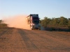 Australia - Queensland: road train on a dusty road (Luca Dal Bo