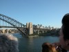 Australia - Sydney / SYD / RSE / LBH - New South Wales: staring at the bridge - tourists on a cruise liner (photo by Tim Fielding)