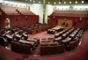 Australia - Canberra / Camberra (ACT): New Parliament House - senate room (photo by Rod Eime)