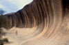 Hyden, Outback (WA): Wave Rock - Lone Tourist - photo by B.Cain