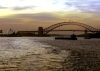 Australia - Sydney (NSW): harbour at sunset - photo by A.Walkinshaw