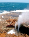 Australia - Point Quobba (WA): coastal blowholes - photo by Luca dal Bo