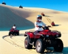 Australia - Stockton (NSW): quad bikes down the dunes - four-wheelers - ATVs - quad cycles - photo by Rod Eime