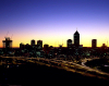 Western Australia - Perth - skyline - dawn - photo by S.Lovegrove
