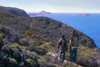 Australia - Heysen Trail near Waitpinga, South Australia: hikers enjoy the view - photo by G.Scheer