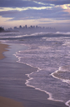 Gold Coast, Queensland, Australia - beach and city skyline - photo by Y.Xu