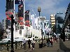 Australia - Australia - Sydney (NSW): Darling harbour - promenade - Bacardi flags (photo by Angel Hernandez)